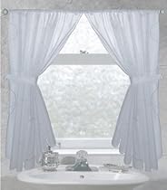Shopping Ava Fabric Bathroom Window Curtain Fabric Shower