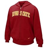 Nike Iowa State Cyclones Red Classic Full Zip Hoody Sweatshirt