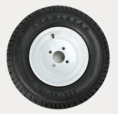 Kenda Trailer Tire/Wheel Assembly - 6-Ply Rated/Load 