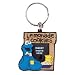 Photo Frame Keychain Featuring Cookie Monster From Sesame Street