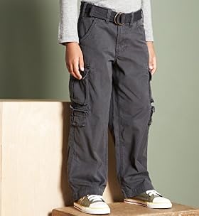 Autograph Pure Cotton Cargo Trousers with Belt