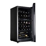 40-Bottle Dual-Zone Free Standing Wine Cooler
