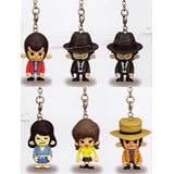 ルパン三世 LUPIN III×PansonWorks ストラップにもなるキーホルダー2 次元素手ver.入5種セットB