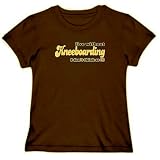 Live without Kneeboarding I don't think so !!! Sports Womens T-Shirt (Brown, Sizes X-Small - XXX-Large)