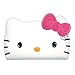 HELLO KITTY Face Flip Case for Samsung Galaxy Note4 Strap included Wallet Cover (White)