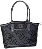 Kenneth Cole Reaction Women's Business Tote Bag With Padded Compartment For Ipad/Small Notebook - Black