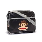 Paul Frank School Shoulder Flight Bag - Mohawk Twilight Black Grey