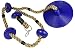 Squirrel Products Climbing Rope with Disc Swing - Additions & Replacements for Active Outdoor Play Equipment - Blue