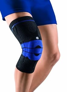 Bauerfeind GenuTrain Knee Support (Black, 4)