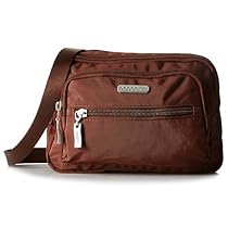 Baggallini Multi Pocket Crossbody/Waist Bag for Women - Highly Functional, Durable Design for Travel, Sightseeing, or Shopping - Great Utility Purse - Optimal Organizational and Accessibility (Java)
