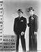 HUMPHREY BOGART & JAMES CAGNEY 24x36 B&W POSTER PRINT