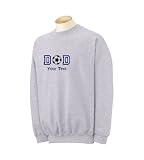 Personalized custom embroidered soccer DAD sweatshirt