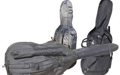 Westbury Padded Double Bass Bag Cover Case WHEELS 22mm, 4/4 SIZE