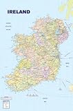 Map Of Ireland 24x36