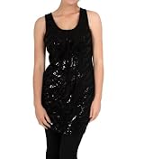 Romeo & Juliet Couture Tiger Sequinned Blouse in Back