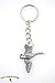 PP Canada Goose Flying Bird Keychain Pewter