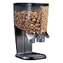 Rosseto EZ-SERV100 2-1/5-Gallon Cereal-and-Snack Dispenser, Black and Chrome