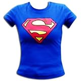 IMAGE OF Superman Ladies Skinny Fit T-Shirt