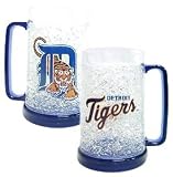 Detroit Tigers Crystal Freezer Mug Set of 4