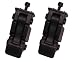 Automotive : Rugged Ridge Black Powder Coated Trim Accessories Hood Accessories Jeep Wrangler 1997 to 2006 (TJ) Hood Catches (Each)