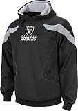 Reebok Oakland Raiders Sideline Kickoff Hooded Sweatshirt Medium