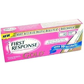 First Response Pregnancy Test Gold w. Digital Read Out