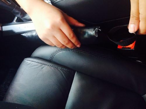 Seat Bumper - Car Bumper Seat Wedge -No More Dropping Or Losing Things Between Your Seats! Top Seat Barricade Keeps You Organized & Safe On The Road! Black Or Grey. Car Seat Gap Filler Fits Snug Between Seat & Center Console, Love It Or Your Money Back!