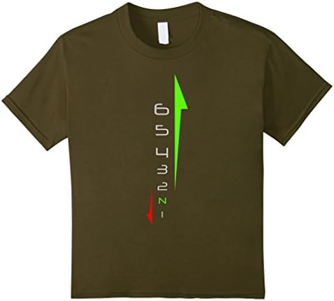 Kids Motorcycle Gear Shift Racing Shirt Moto Sportbike 10 Olive