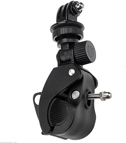 Coobay Motorcycle Bike Handlebar Mount Clamp w' Tripod Adapter for GoPro Hero 4 3+ 3 2 1