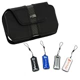 Samsung Instinct (M800) JAVOLeather Side Pouch + JAVOedge Micro Swipes (4-pack)