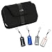 Samsung Instinct (M800) JAVOLeather Side Pouch + JAVOedge Micro Swipes (4-pack)