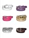 CTM® Girls Leather 3/4 inch Basic Dress Belt