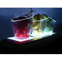 Fortune Products LB-513w Rectangle Light Base with White LED's, 13" Length x 5" Width x 1-1/4" Height