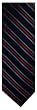 Men's Tommy Hilfiger Neck Tie 100% Silk Bue/Orange Blend