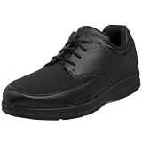 P.W. Minor Women's Pleasure Lace-Up Flat,Black Glove,8 W US
