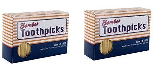 Good Old Values Bamboo Toothpicks, Pack of 2000