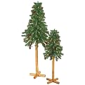 Alpine Berries Tree Set with lights - 24"/36"