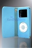 HHI - iPod Nano Soft Leather Wallet Case - Blue