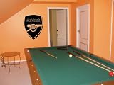 WALL STICKER MURAL VINYL SOCCER Arsenal 001