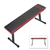 MAXSTRENGTH ® weight bench bodybuilding strength fitness training home gym flate chest bench press utility heavy duty equipment mens