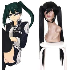 Cosplayland C447 - D.Gray Man Linali Li Ponytails Pferdeschwanz schwarz Cosplay Per�cke