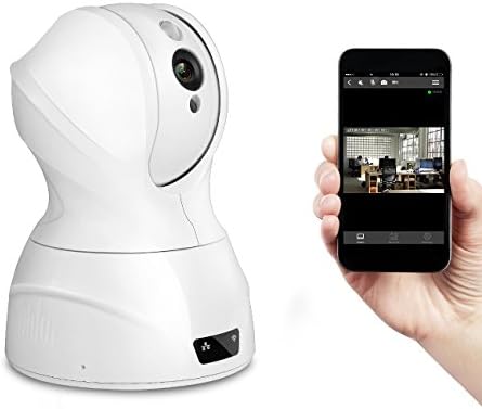 Edeep Security IP Camera Home Surveillance Wireless Systerm Cam Microphone Motion Detection Web Cam White