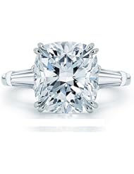 certified 1.60 ct cushion cut diamond wedding engagement anniversary bridal ring set band
