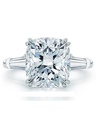 certified 1.70 ct cushion cut diamond wedding engagement anniversary bridal ring set band