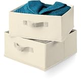 Closet Hanging Organizer 2-Pack Drawers For SFT01253 In Natural Canvas - Honey Can Do #SFT-01255