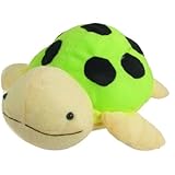 uxcell&reg; Green Black Tortoise Shape Zip Up 20 Pcs Capacity CD DVD Bag Holder