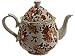 Antique Rose Pattern, Fine China Teapot- Perfect for Tea Parties