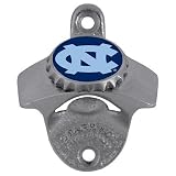 NORTH CAROLINA TAR HEELS MOUNTED BOTTLE OPENER