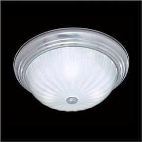 Flush Mount in Brushed Nickel by Thomas Lighting