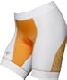 Descente Women's Cycling Spirit Short, White/Apricot, Large